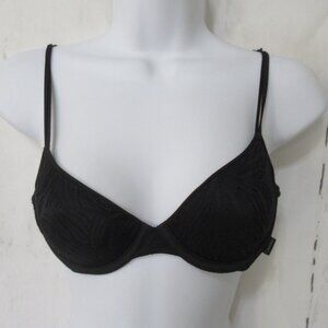 Calvin Klein Bra 32A Black Underwire